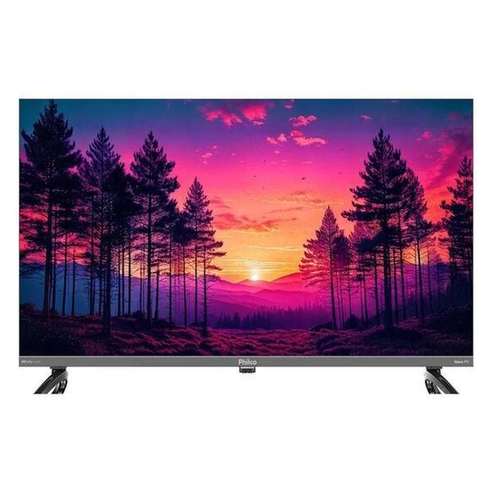 Smart Tv Philco P43kra 43" Full Hd Dled Roku Hdr10 Cinza Bivolt